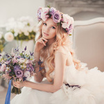 99px.ru аватар Девушка в венке и с цветами, фотограф Наталия Мужецкая