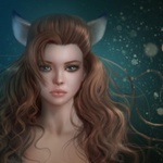 Аватар Девушка с ушками