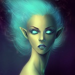 Аватар Эльфийка Krobelus из игры Dota 2