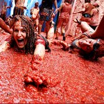 Аватар Люди на празднике La Tomatina / Ла Томатина