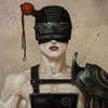 99px.ru аватар Накачанная девушка в железном шлеме и доспехах. автор Джеральд Бром / Gerald Brom, работа Катушка / Coil