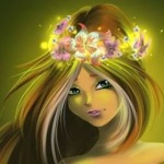 99px.ru аватар Девушка в венке на голове