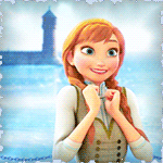 Аватар Счастливая принцесса Анна / Anna из мультфильма Холодное сердце / Frozen