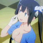Аватар Hestia / Гестия из аниме Dungeon ni Deai wo Motomeru no wa Machigatteiru Darou ka / Может, я встречу тебя в подземелье?