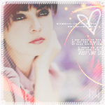 99px.ru аватар Мечтающая девушка на фоне нарисованного сердечка