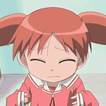 Аватар Тие Михама / Chiyo Mihama из аниме Адзуманга Дайо / Azumanga Daioh плачет