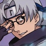 Аватар Kabuto поправляет очки из аниме Naruto / Наруто