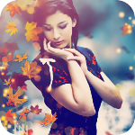 99px.ru аватар Красивая девушка на фоне осенних листьев