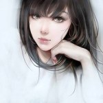 99px.ru аватар Девушка держит руку у лица