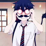 Аватар Рин Окумура / Rin Okumura из аниме Синий экзорцист / Blue Exorcist