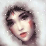 99px.ru аватар San / Сан из аниме Принцесса Мононокэ / Mononoke Hime, by MayeMaya