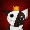 99px.ru аватар Кошка с короной на голове о чем-то грустит