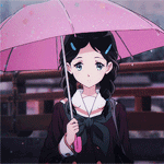 99px.ru аватар Девушка с розовым зонтом из аниме Звучи! Эуфониум / Hibike! Euphonium