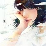 99px.ru аватар Портрет девушки на фоне облаков