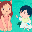 99px.ru аватар Амэ / Ame и Юки / Yuki из аниме Волчьи дети Амэ и Юки / Okami Kodomo no Ame to Yuki
