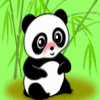 99px.ru аватар I Love you / я люблю тебя, панда посылает воздушный поцелуй