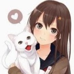 99px.ru аватар Девочка с котенком в руках