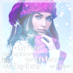 99px.ru аватар Красивая девушка в вязаной шапке (winter / зима)