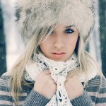 99px.ru аватар Девушка в меховой шапке