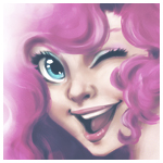 Аватар Pinkie Pie / Пинки Пай из мультсериала Мой маленький пони: Дружба – это чудо / My Little Pony: Friendship is Magic / MLP:FiM, by riotfaerie