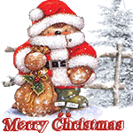 99px.ru аватар Новогоднее поздравление от Деда Мороза Merry Christmas / счастливого Рождества