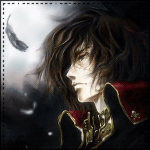 Аватар Капитан Харлок / Captain Harlock, фанарт по мультфильму Космический  пират Харлок / Space Pirate Captain Harlock