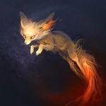 99px.ru аватар Фантастическая лиса в высоком прыжке