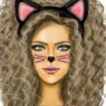 Аватар Девушка в образе кошечки, ву girly-m