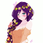 Аватар Нозоми Тоджо / Nozomi Toujou из аниме Живая любовь! Проект «Школьный идол» / Love Live! School Idol Project
