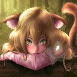 Аватар Девушка в образе кошки