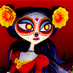 Аватар La Muerte / Ла Муэртэ из мультфильма The book of life / Книга жизни