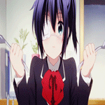 Аватар Рикка Таканаши / Rikka Takanashi из аниме Чудачества любви не помеха! / Chuunibyou demo Koi ga Shitai!