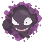 99px.ru аватар Гастли / Gastly из аниме Покемоны / Pokemon