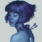 Аватар Ляпис Лазурит / Lapis Lazuli из мультсериала Вселенная Стивена / Steven Universe, ву serafleur