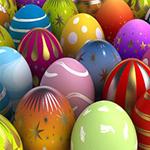 99px.ru аватар Разноцветные пасхальные яйца