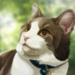 Аватар Кот с ошейником, by DawnFrost