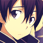 Аватар Kirito / Кирито из аниме Sword Art Online / Мастера Меча Онлайн