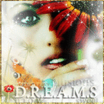 99px.ru аватар Лицо девушки на фоне цветов которые переливаются (D. R. E. A. M. S)