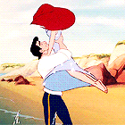 99px.ru аватар Ариэль и принц Эрик герои из мультфильма The little mermaid / Русалочка