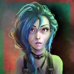 Аватар Jinx / Джинкс из игры League of Legends / Лига Легенд