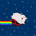 Аватар Нянкотожук / Nyan Catbug из мультфильма Храбрейшие Воины / Bravest Warriors