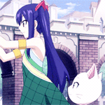 Аватар Венди Марвелл / Wendy Marvell и Шарли / Charles из аниме Хвост феи / Fairy Tail