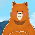 99px.ru аватар Медведь Нацу Кумай / Natsu Kumai из аниме Жрица и медведь / Kuma Miko