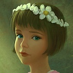 99px.ru аватар Девочка в веночке