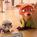 Аватар Джуди Хопс / Judy Hopps и Ник Уайлд / Nick Wilde из мультфильма Зверополис / Zootropolis, by Purplefloof
