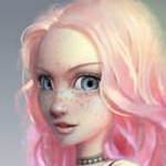 99px.ru аватар Девушка с розовыми волосами