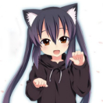 Аватар Адзуса Накано / Azusa Nakano из аниме Легкая музыка / K-on!