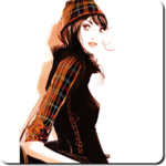 99px.ru аватар Девушка с клетчатой рубашке и шапке