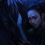 Аватар Девушка рядом с лошадью, by NUMYUMY