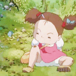 99px.ru аватар Мэй Кусакабэ / Mei Kusakabe из мультфильм Мой сосед Тоторо / My Neighbor Totoro